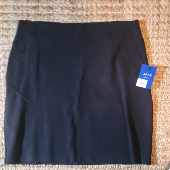 Apt. 9 Black Pencil Mini Skirt for Cocktail - Picture 3 of 5